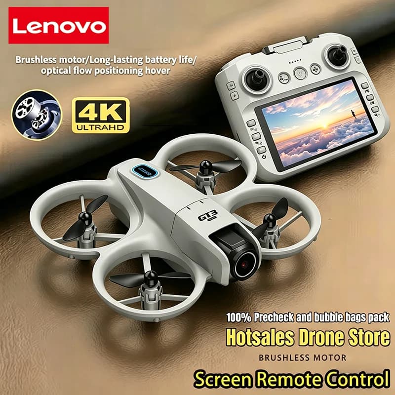 8K GPS Folding Brushless Drone with Obstacle Avoidance and Large-Screen Remote Control