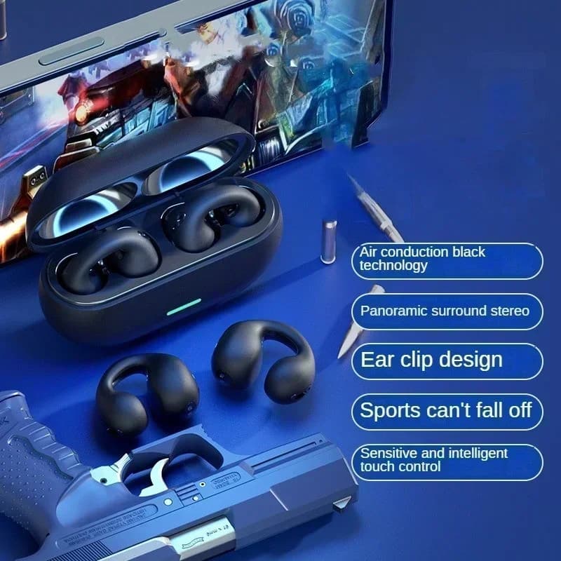 New Original T75 Bone Conduction Wireless Bluetooth 5.3 Headphones Sports Earphones HiFi Sound Quality Waterproof TWS Headset - view 3